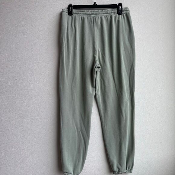 $5/$25 Madewell MWL Superbrushed Easygoing Sweatpants Joggers Green Size Small - Picture 5 of 6